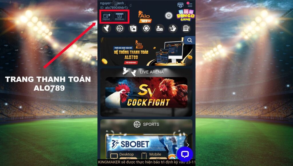 Hướng Dẫn 3 Bước Nạp Tiền Alo789 Nhanh Nhất [Chỉ 3 Phút]