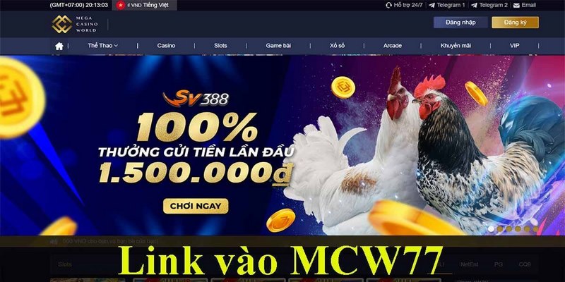 Link Vào Mcw77.com Mới Nhất Không Bị Chặn 2026